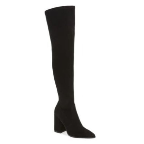 Steve Madden Shoes - NEW Steve Madden Tava Over The Knee Boot Black Women's 9 MSRP $135